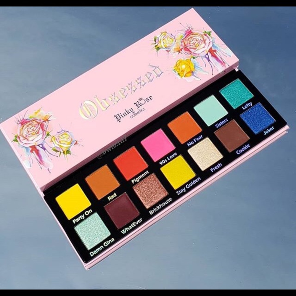 Pinky Rose Obsessed EyeShadow Palette BNIB - Picture 6 of 11